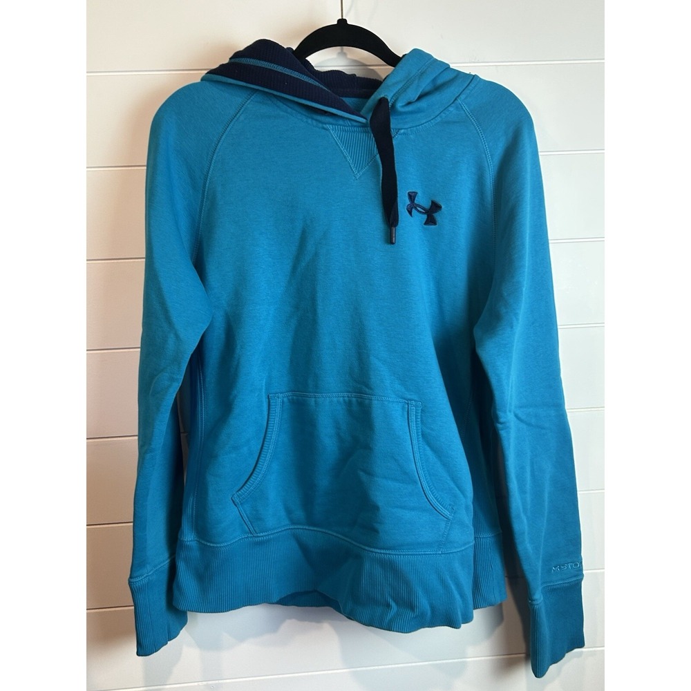 Under Armour Hoodie Women's Medium‎ UA Storm Blue